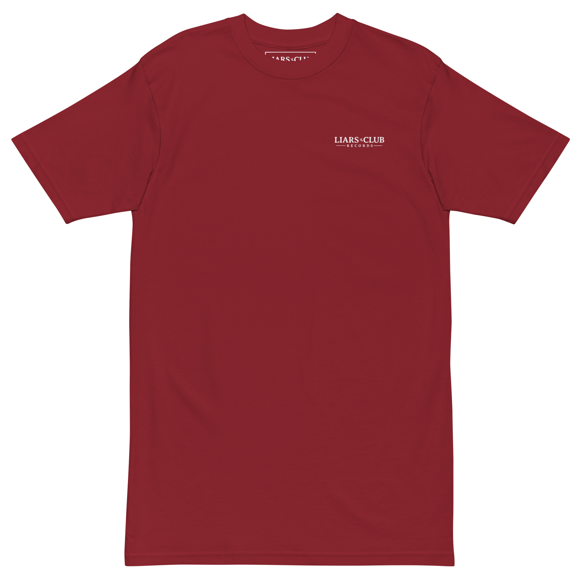 Liars Club Classic Pocket Tee (Red) – Liars Club Records
